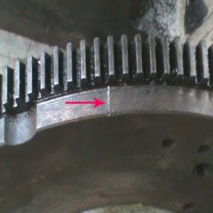 Как найти метку на маховике (риску)