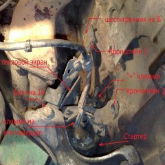 Стартер Audi 80 B3