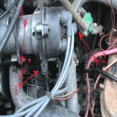 Где находится трамблер и его элементы