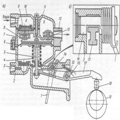 Мембранный топливный насос и его конструкция