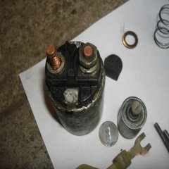 Как отремонтировать втягивающее реле стартера автомобиля