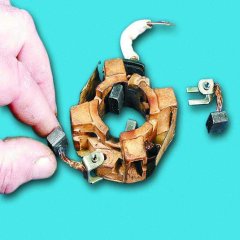 Как поменять щетки на стартере своими силами