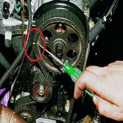 Как установить метки ремня грм самому